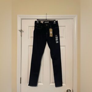 Levi’s 710 Super Skinny Jeans In Dark Indigo